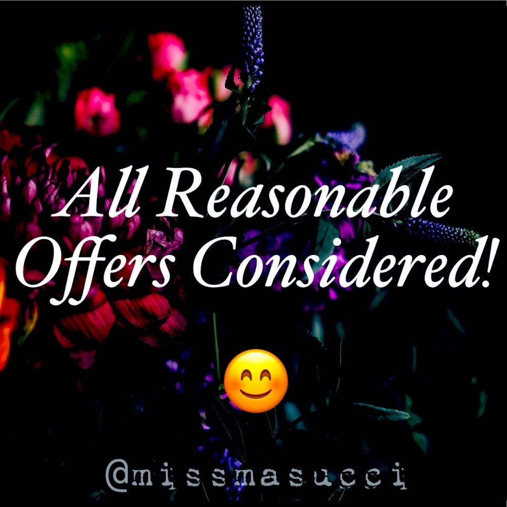 Reasonable Offers Always Considered!